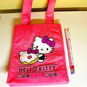 Hello Kitty Mini Tote Bag & Pencil